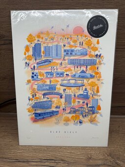 Predam Bratisla print/ grafika - 7