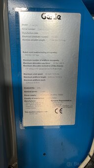 PREDAJ - Kĺbová elektrická plošina GENIE - Z-34/22 N - 7