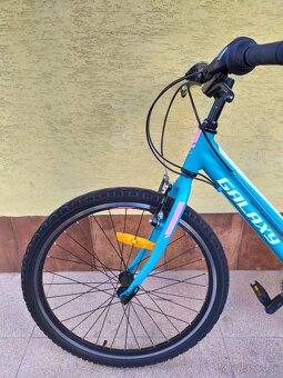 Dievčenský bicykel Galaxy 24", tyrkys - 7