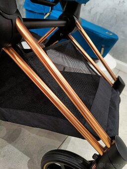 NOVÝ CYBEX PLATINUM ROSEGOLD 4 PRIAM 2024 MOUNTAIN BLUE - 7