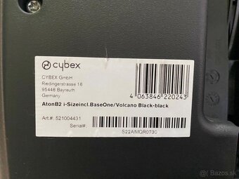 Autosedacka vajicko cybex aton b2 plus isofix - 7
