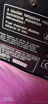 Predám receiver SONY STR-DB790 - 7