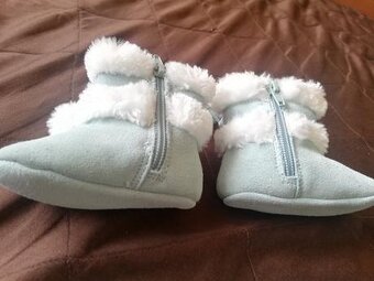 Teplučké detské čižmičky - capačky veľkosť 19 - 7