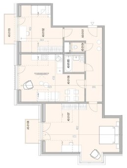 3 izbový byt - Pršianska Terasa - 7