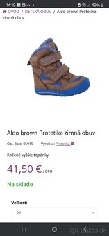 Protetika - zimne topanky vel 21 - 7