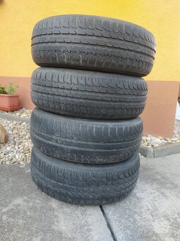 4x100 r14 plechové disky+pneumatiky - 7