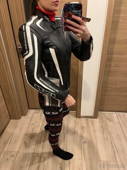 Nova damska kozena moto bunda IXS - 7