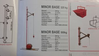 Stavebný naviják nový 400V - 7