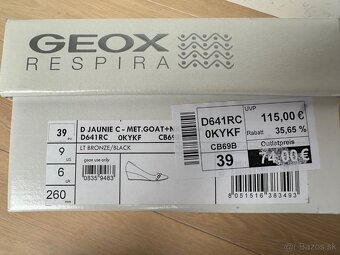 Geox slávnostné lodičky 39 - 7