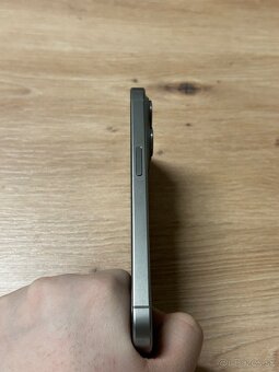 Predám Apple IPhone 15 PRO 128GB Natural Titanium - 7