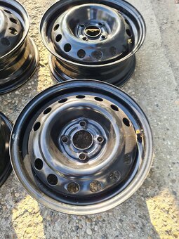 Plechove disky r14 opel,daewoo - 7