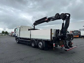 MAN TGX 26.400 valník s hydraulickou rukou HIAB 166-5 EURO 6 - 7