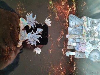 2 vietnamské perleťové obrazy - 7