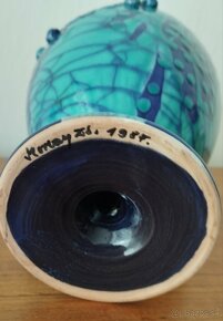 Originál keramická váza - Morvay Zsuzsa - 7