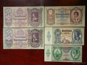 Staré Maďarské bankovky - 7
