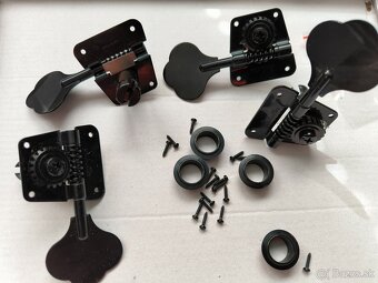Predam basgitarove mechaniky SCHALLER cierny chrom - 7