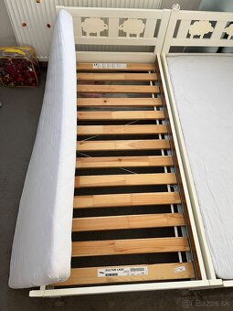 Detska postel 2x IKEA KRITTER + Rost + Kvalitny matrac - 7