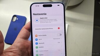 Apple iPhone 16 Plus 128GB modrý - aj vymením - 7