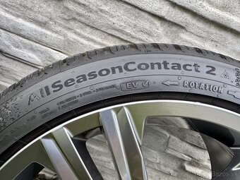 Predám sadu diskov VW Sebring r18 + pneu Continental. - 7