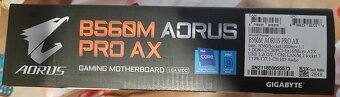 gigabyte B560M aorus pro Ax lga 1200 + intel g6405 + 32GB - 7