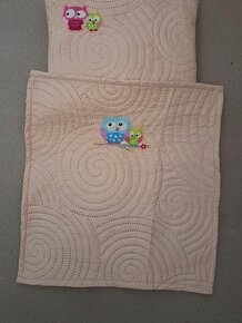 Deka s vankúšom a zavinovačky pre bábiky - 7