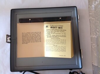 MERAC ELEKTRONIEK    " TC 142 SENCORE TUBE CHECKER  " - 7