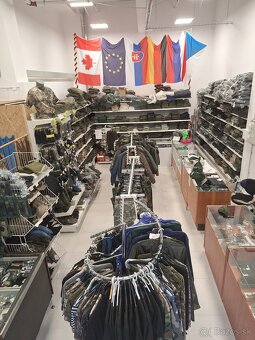 Odstúpim / predám prosperujúcu predajňu army shop v centre m - 7