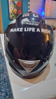 Predám moto helmu... - 7