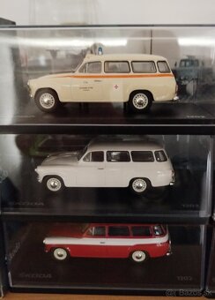 Predám modely aut škoda,moskvič a VW 1:43. - 7