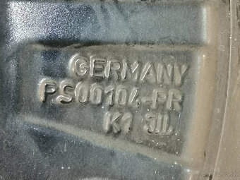 Peugeot 308 III - orig. 17" alu disky s letnými pneu - 7