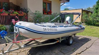 Nafukovací čln – loď HONDA s príslušenstvom, odpočet DPH - 7