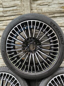 Originál sada ALU kol MB AMG 5x112 r21 s pneu Michelin - [17 - 7
