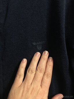 GANT 100%original pánsky sveter na zips L - 7