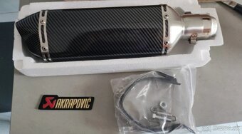 Športový  ladený univerzálny  moto výfuk + db  killer Nový - 7