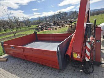Prodám nový kontejner Avia valník s hydr.rukou FASSI F80 - 7