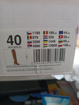 Jesenné čižmy nové zn. DeeZee - 7
