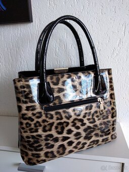 Leopardia kabelka lesklá - 7