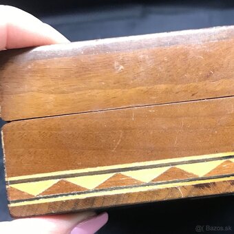 Brazília, dóza z dreva a perlete - 7