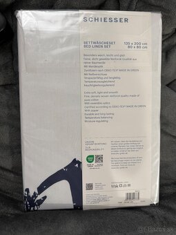 Nová obojstranná posteľná bielizeň – Schiesser - 7
