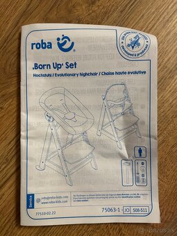 Drevená jedálenská stolička ROBA - 7