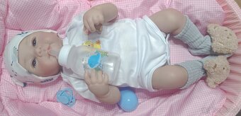 Realistická bábika chlapček Dominik - 7