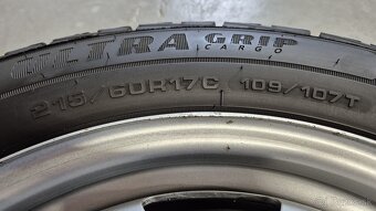 Plechové disky 5x120 r17 ET56 VW T6,T5,Multivan,Transporter - 7