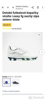 Detské kopačky a príslušenstvo - 7