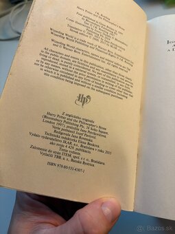 Knihy Harry Potter 1 a 5 - 7