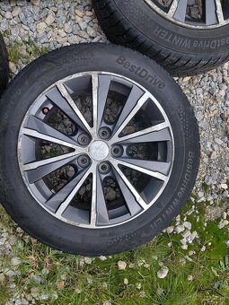 Sada Alu disky s pneu Peugeot 308 205/55 R16 - 7