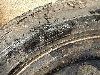 Plechové disky + zimné pneu 205/55 R16 - 7