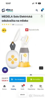 Odsávačka Medela Solo - 7