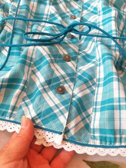 KROJ - Modrá blúzka 2./veľkosť 44 - 7