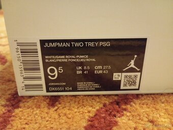 Jordan Two Trey PSG 43 - 7