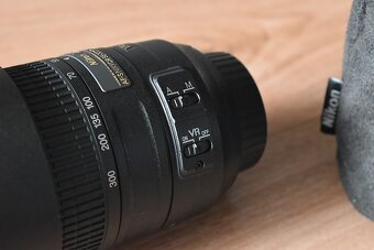 Nikkor 55 - 300 AF VR - zoom objektiv pre nikon - ako novy - 7